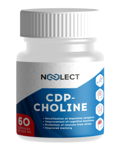 Цитиколин (CDP Choline Citicoline) 60 капсул